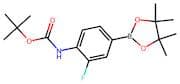 tert-Butyl 2-fluoro-4-(4,4,5,5-tetramethyl-1,3,2-dioxaborolan-2-yl)phenylcarbamate