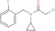 2-Chloro-N-cyclopropyl-N-(2-fluoro-benzyl)-acetamide