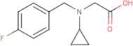 [Cyclopropyl-(4-fluoro-benzyl)-amino]acetic acid