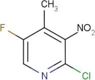 2-Chloro-5-fluoro-3-nitro-4-picoline