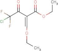 Ethyl 2-ethoxymethylene-4,4-difluoro-4-chloroacetoacetate