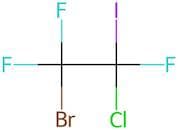 2-Bromo-1-chloro-1-iodotrifluoroethane