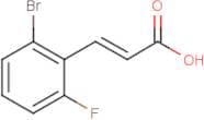 2-Bromo-6-fluorocinnamic acid