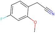 4-Fluoro-2-methoxyphenylacetonitrile