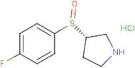 (S)-3-(4-Fluoro-benzenesulfinyl)-pyrrolidine hydrochloride