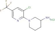 3'-Chloro-5'-trifluoromethyl-3,4,5,6-tetrahydro-2H-[1,2']bipyridinyl-3-ylamine hydrochloride