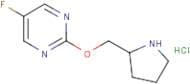 5-Fluoro-2-(pyrrolidin-2-ylmethoxy)-pyrimidine hydrochloride