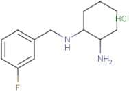N-(3-Fluoro-benzyl)-cyclohexane-1,2-diamine; hydrochloride