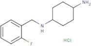 N-(2-Fluoro-benzyl)-cyclohexane-1,4-diamine hydrochloride