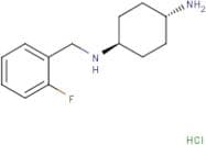 (1R,4R)-N-(2-Fluoro-benzyl)-cyclohexane-1,4-diamine hydrochloride