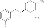 (1R,4R)-N-(3-Fluoro-benzyl)-cyclohexane-1,4-diamine hydrochloride