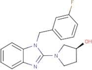 (S)-1-[1-(3-Fluoro-benzyl)-1H-benzoimidazol-2-yl]-pyrrolidin-3-ol