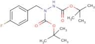 Di-tert-butyl 1-(4-fluorobenzyl)hydrazine-1,2-dicarboxylate
