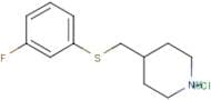 4-(3-Fluoro-phenylsulfanylmethyl)-piperidine hydrochloride