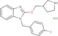 1-(4-Fluoro-benzyl)-2-(pyrrolidin-3-ylmethoxy)-1H-benzoimidazole hydrochloride