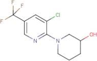3'-Chloro-5'-trifluoromethyl-3,4,5,6-tetrahydro-2H-[1,2']bipyridinyl-3-ol