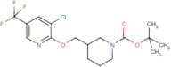 3-(3-Chloro-5-trifluoromethyl-pyridin-2-yloxymethyl)-piperidine-1-carboxylic acid tert-butyl ester