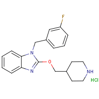 1-(3-Fluoro-benzyl)-2-(piperidin-4-ylmethoxy)-1H-benzoimidazole hydrochloride