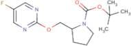 tert-Butyl 2-(((5-fluoropyrimidin-2-yl)oxy)methyl)pyrrolidine-1-carboxylate