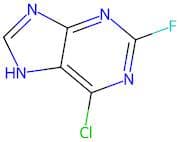 6-Chloro-2-fluoro-7H-purine