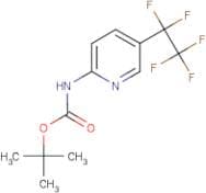 tert-Butyl [5-(pentafluoroethyl)pyridin-2-yl]carbamate
