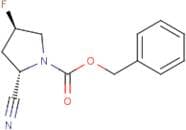 N-CBZ-trans-4-Fluoro-L-Prolinonitrile
