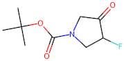 4-Fluoropyrrolidin-3-one, N-BOC protected