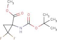 N-t-BOC-2,2-Difluoro-1-Amino-1-Cyclopropanecarboxylic Acid Methyl Ester