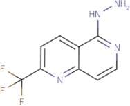 5-Hydrazino-2-(trifluoromethyl)-1,6-naphthyridine