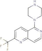 5-Piperazin-1-yl-2-(trifluoromethyl)-1,6-naphthyridine