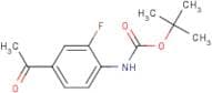 tert-Butyl (4-acetyl-2-fluorophenyl)carbamate