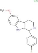 1-(4-Fluorophenyl)-6-methoxy-2,3,4,9-tetrahydro-1H-b-carboline hydrochloride