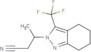3-[3-(Trifluoromethyl)-4,5,6,7-tetrahydro-2H-indazol-2-yl]butanenitrile