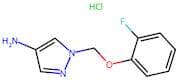 1-[(2-Fluorophenoxy)methyl]-1H-pyrazol-4-amine hydrochloride