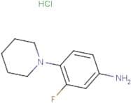 3-Fluoro-4-(piperidin-1-yl)aniline hydrochloride