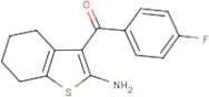 (2-Amino-4,5,6,7-tetrahydro-1-benzothiophen-3-yl)(4-fluorophenyl)methanone