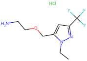 2-{[1-Ethyl-3-(trifluoromethyl)-1H-pyrazol-5-yl]methoxy}ethanamine hydrochloride