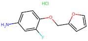 3-Fluoro-4-(furan-2-ylmethoxy)aniline hydrochloride