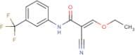 (2E)-2-Cyano-3-ethoxy-N-[3-(trifluoromethyl)phenyl]prop-2-enamide