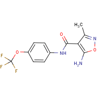 5-Amino-3-methyl-N-[4-(trifluoromethoxy)phenyl]-1,2-oxazole-4-carboxamide