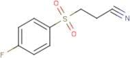 3-[(4-Fluorophenyl)sulfonyl]propanenitrile