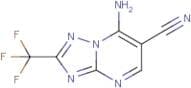 7-Amino-2-(trifluoromethyl)[1,2,4]triazolo[1,5-a]pyrimidine-6-carbonitrile