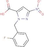 1-(2-Fluorobenzyl)-3-nitro-1H-pyrazole-5-carboxylic acid