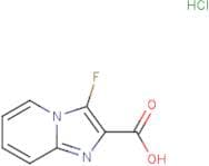3-Fluoroimidazo[1,2-a]pyridine-2-carboxylic acid hydrochloride