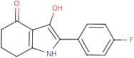 2-(4-Fluorophenyl)-3-hydroxy-1,5,6,7-tetrahydro-4H-indol-4-one