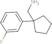 1-[1-(3-Fluorophenyl)cyclopentyl]methanamine