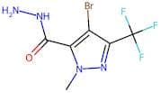 4-Bromo-1-methyl-3-(trifluoromethyl)-1H-pyrazole-5-carbohydrazide