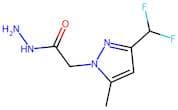 2-[3-(Difluoromethyl)-5-methyl-1H-pyrazol-1-yl]acetohydrazide