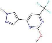 2-Methoxy-4-(1-methyl-1H-pyrazol-4-yl)-6-(trifluoromethyl)pyrimidine