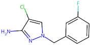 4-Chloro-1-(3-fluorobenzyl)-1H-pyrazol-3-amine